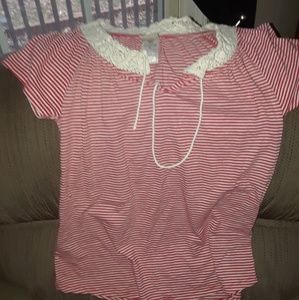 Stripped small shirt